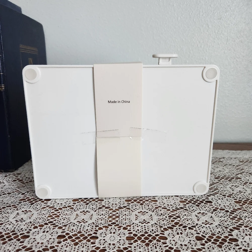 Cream and White Home Storage Organizer NWT